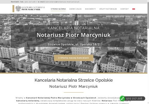 opinie Kancelaria Notarialna Piotr Marcyniuk  